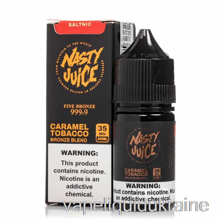 Vape Ukraine Bronze Blend - Nasty SALT - 30mL 35mg